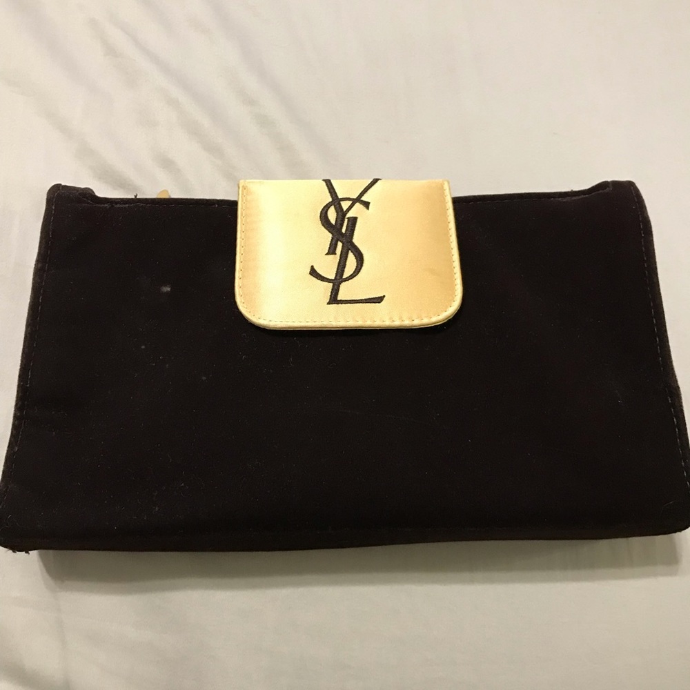 YSL cosmetic bag/clutch